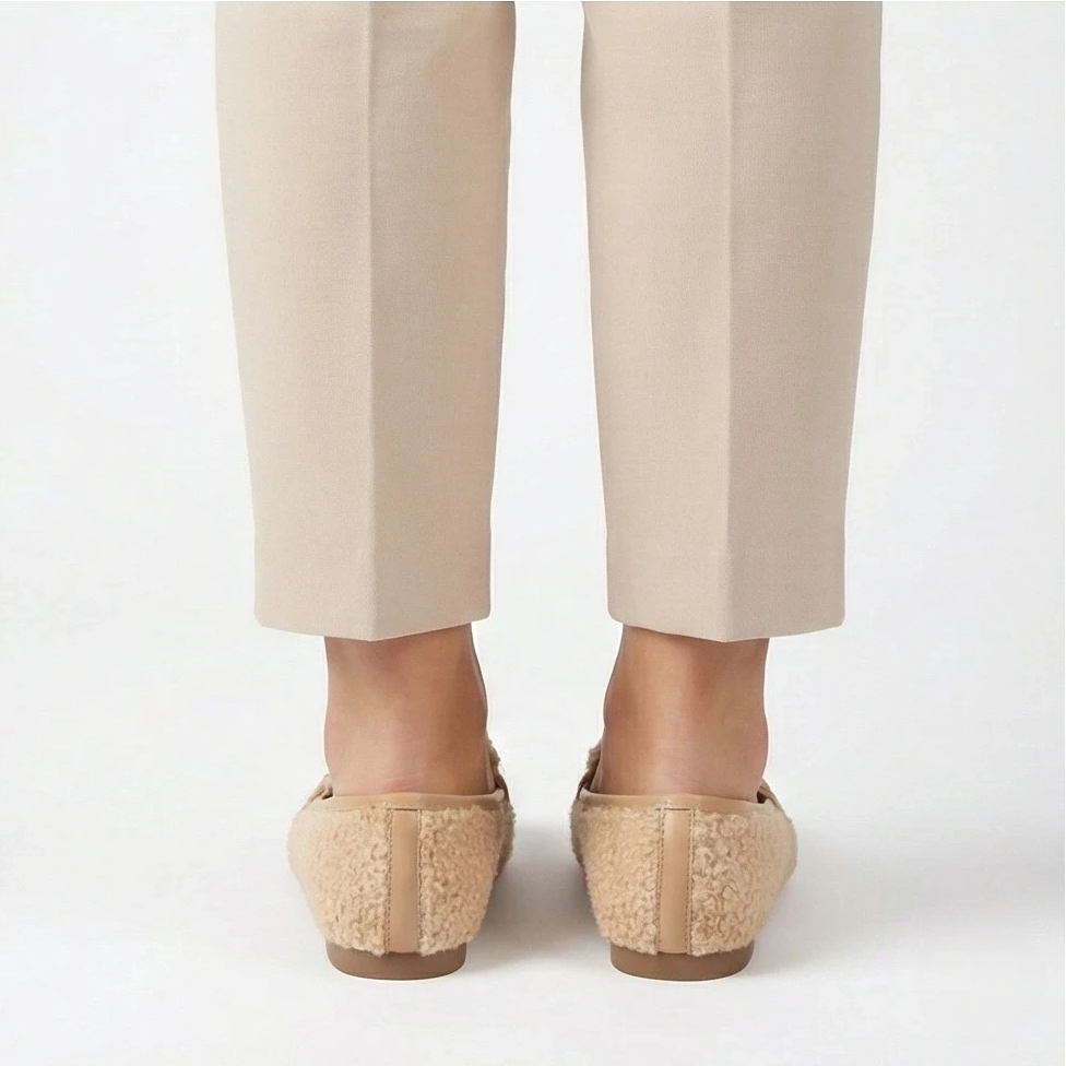 Beige Teddy Bear Pump