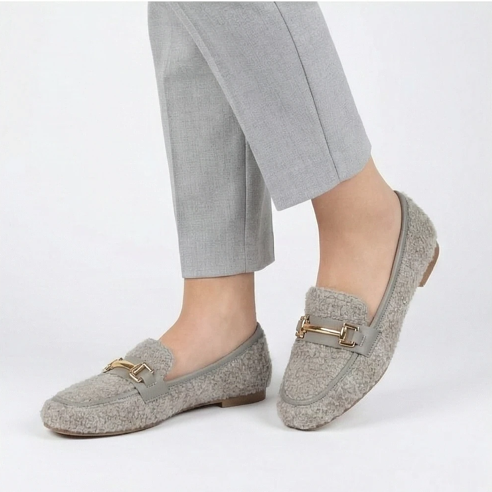 Grey Teddy Bear Pump