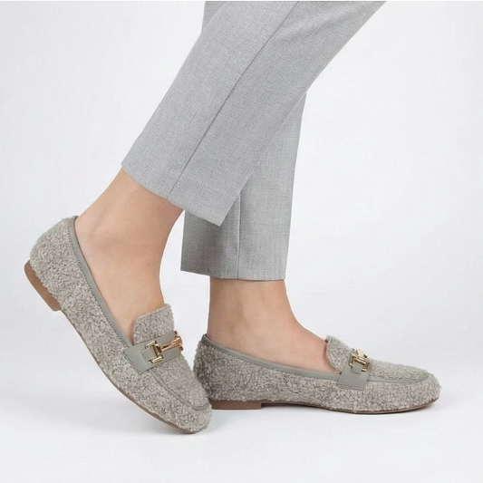 Grey Teddy Bear Pump