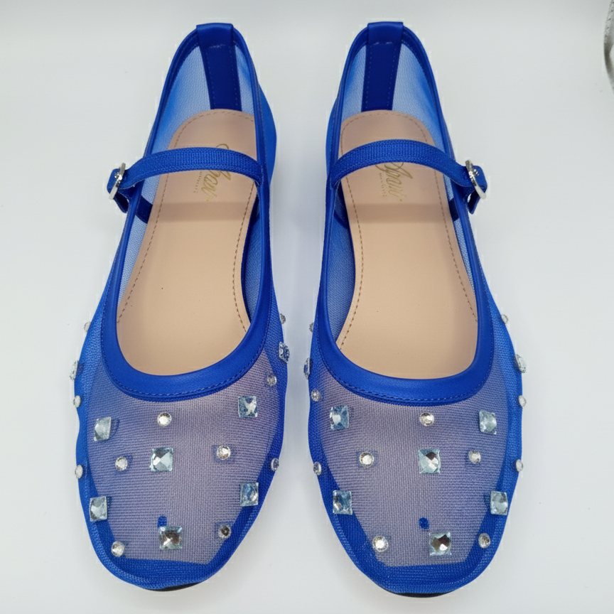 Net Diamonties Pumps