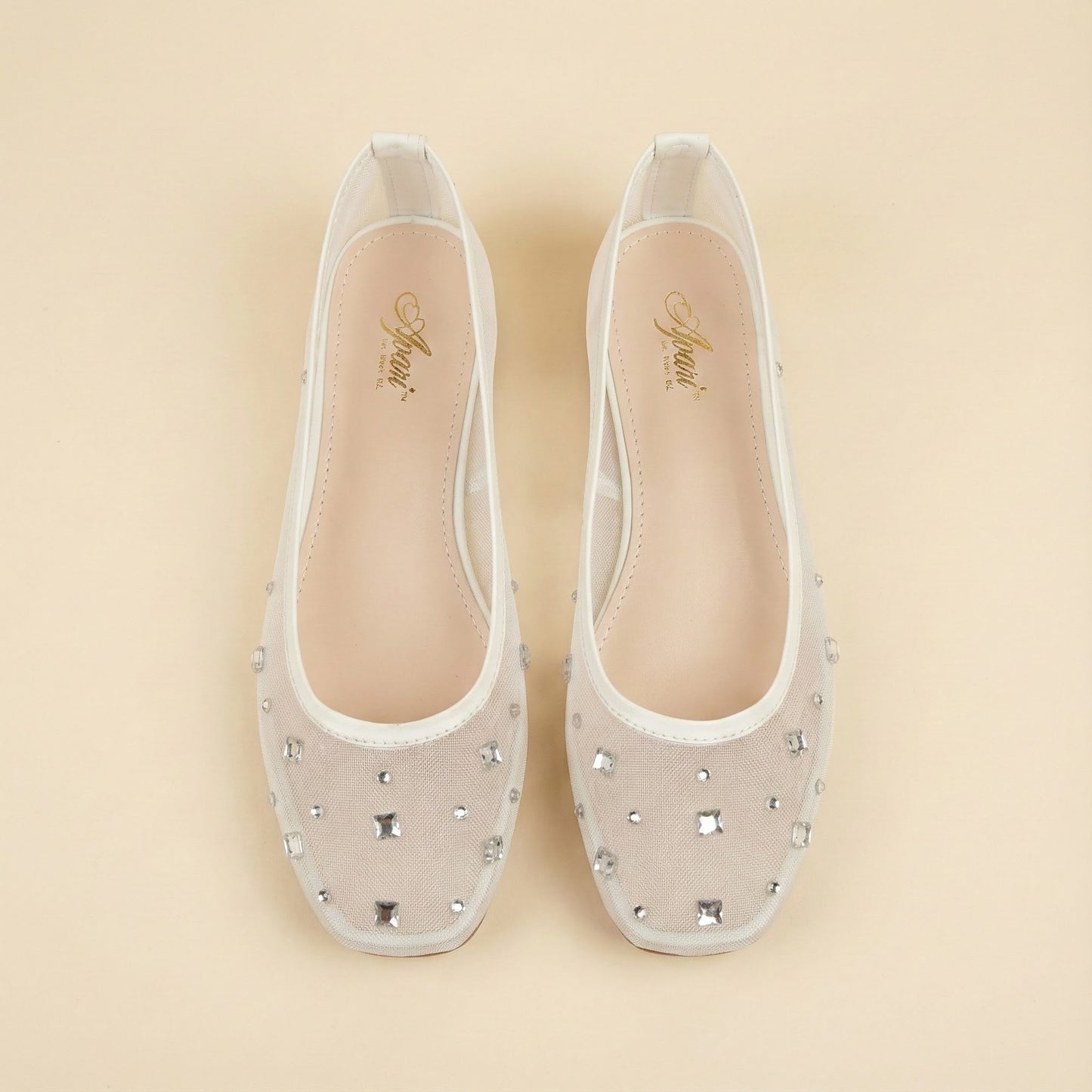 Net Diamonties Pumps