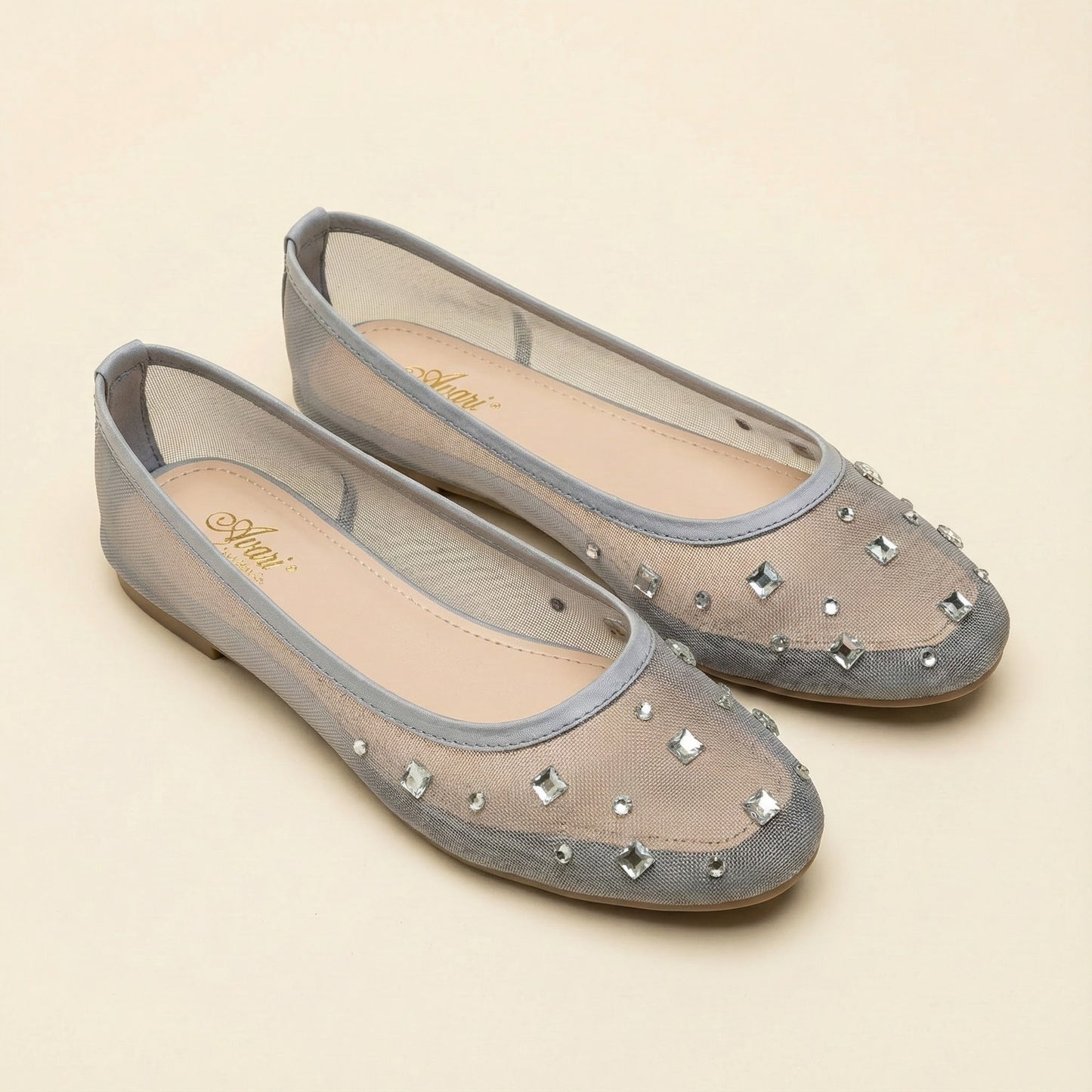 Net Diamonties Pumps